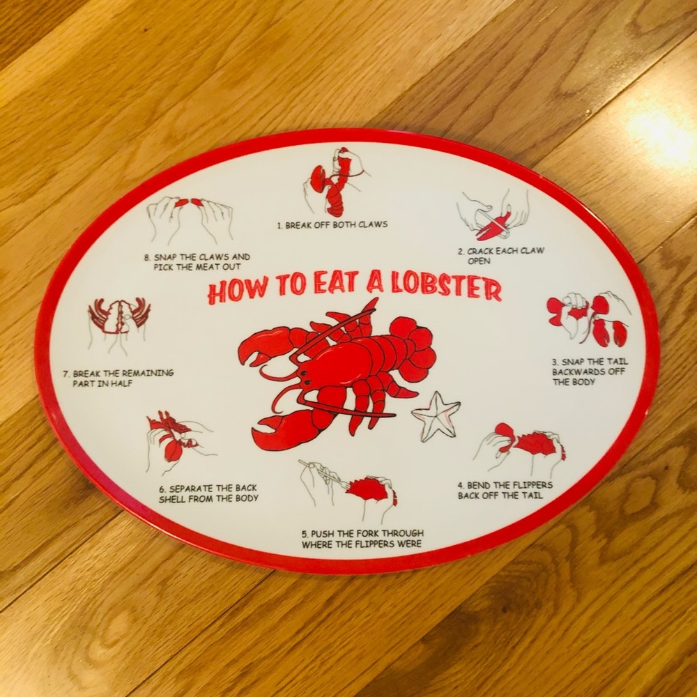 🦞Lobster Melamine Plate🦞